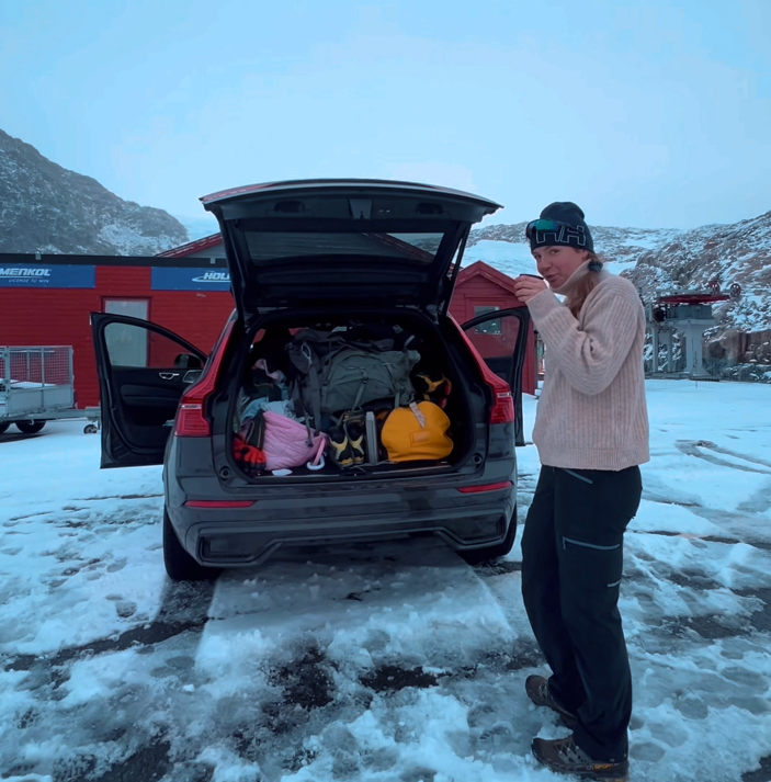 202410_blogg_Silje_Halstensen_på tur folgefonna_ida_bagasjerom